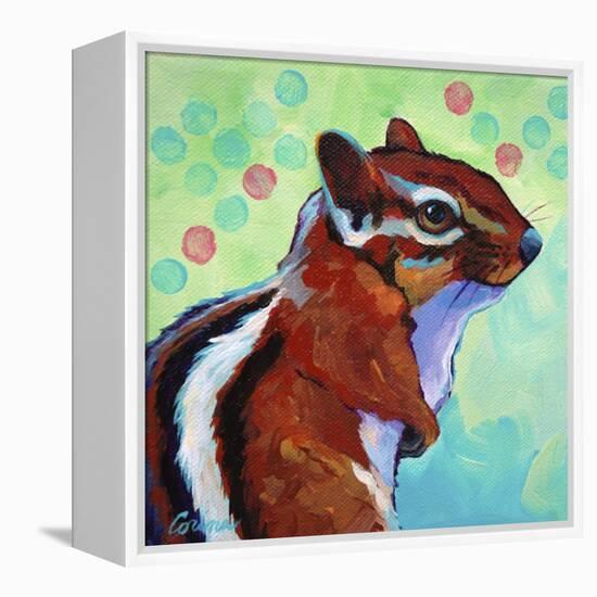 Chipmunk-Corina St. Martin-Framed Premier Image Canvas