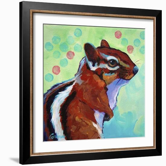 Chipmunk-Corina St. Martin-Framed Giclee Print