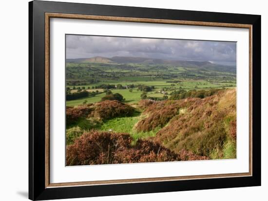 Chipping Vale from Longridge Fell, Lancashire-Peter Thompson-Framed Photographic Print