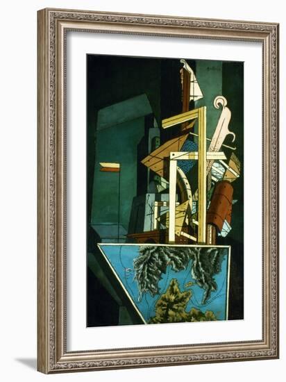 Chirico: Melancolie.-Giorgio De Chirico-Framed Giclee Print