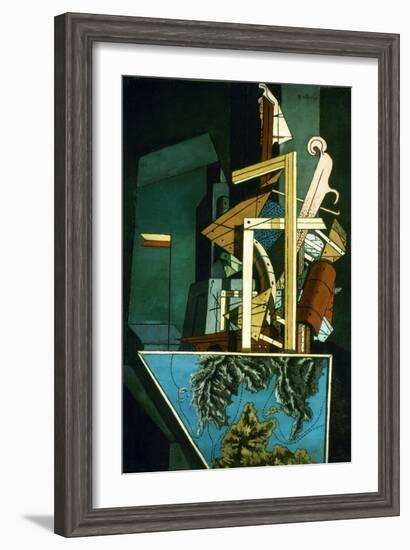 Chirico: Melancolie.-Giorgio De Chirico-Framed Giclee Print