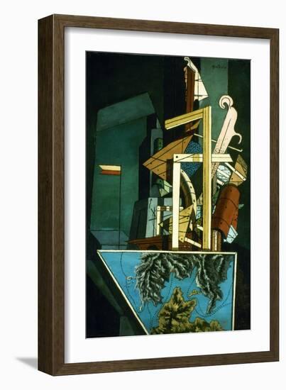 Chirico: Melancolie.-Giorgio De Chirico-Framed Giclee Print