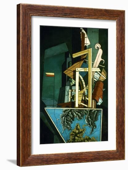 Chirico: Melancolie.-Giorgio De Chirico-Framed Giclee Print