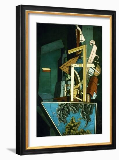 Chirico: Melancolie.-Giorgio De Chirico-Framed Giclee Print