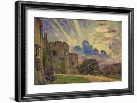 Chirk Castle (Oil on Canvas)-Philip Wilson Steer-Framed Giclee Print