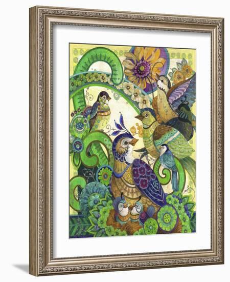 Chirp-David Galchutt-Framed Giclee Print