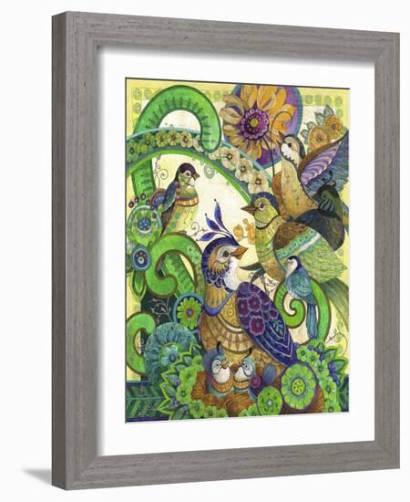 Chirp-David Galchutt-Framed Giclee Print