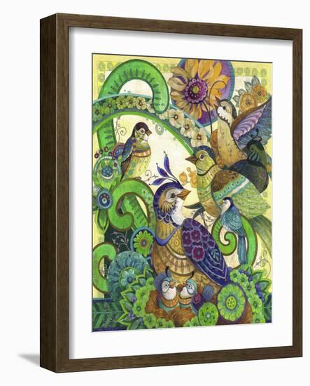 Chirp-David Galchutt-Framed Giclee Print