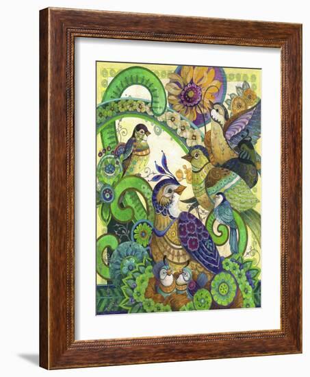 Chirp-David Galchutt-Framed Giclee Print