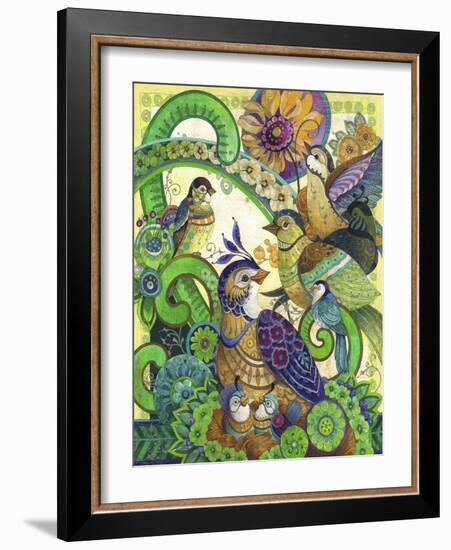 Chirp-David Galchutt-Framed Giclee Print