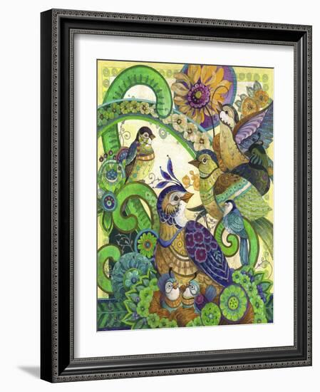 Chirp-David Galchutt-Framed Giclee Print