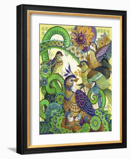 Chirp-David Galchutt-Framed Giclee Print