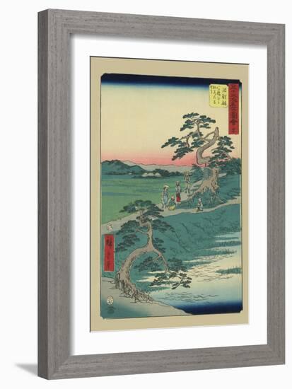 Chiryu-Ando Hiroshige-Framed Art Print