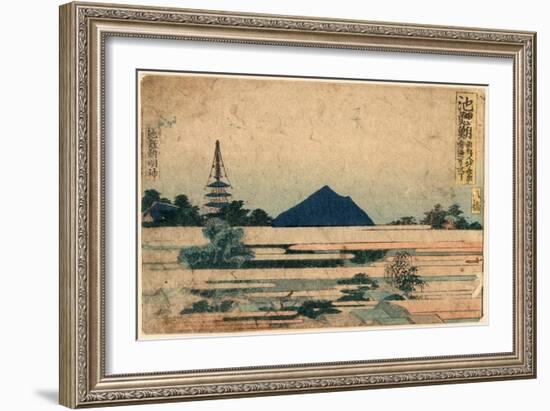 Chiryu-Katsushika Hokusai-Framed Giclee Print