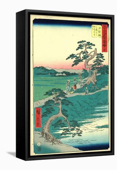 Chiryu-Utagawa Hiroshige-Framed Premier Image Canvas