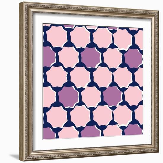 Chiseled Star-null-Framed Giclee Print