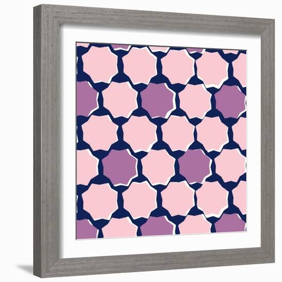 Chiseled Star-null-Framed Giclee Print