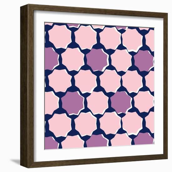 Chiseled Star-null-Framed Giclee Print