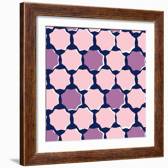 Chiseled Star-null-Framed Giclee Print