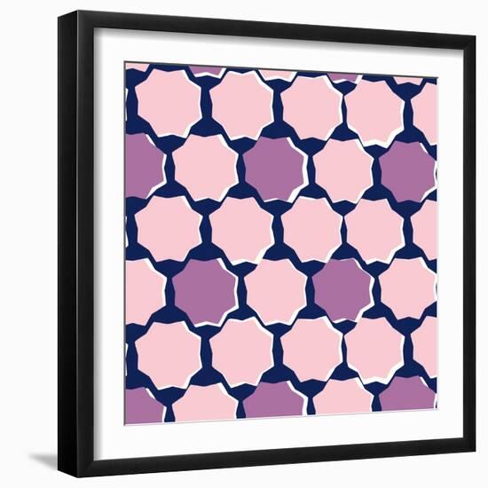 Chiseled Star-null-Framed Giclee Print