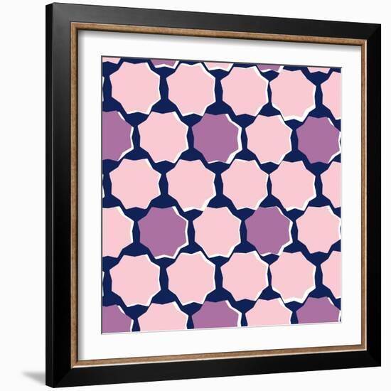 Chiseled Star-null-Framed Giclee Print