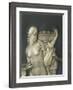 Chiselled Silver Plate Depicting Mythological Scene. Detail: Diana the Hunter-Cornelio Ghiretti-Framed Giclee Print