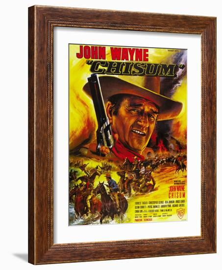 Chisum-null-Framed Art Print