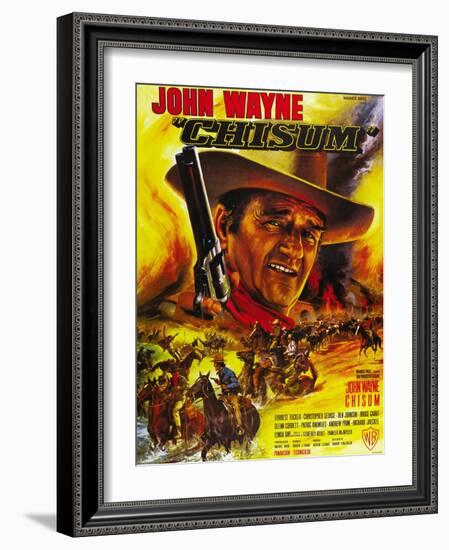 Chisum-null-Framed Art Print