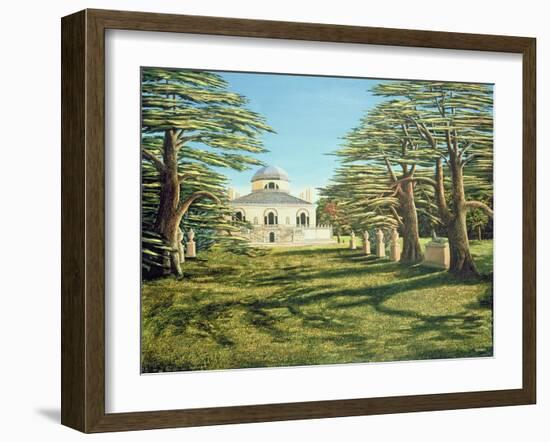 Chiswick House, 1985-Liz Wright-Framed Giclee Print