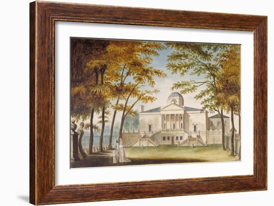 Chiswick House, Chiswick, Hounslow, London, C1810-null-Framed Giclee Print