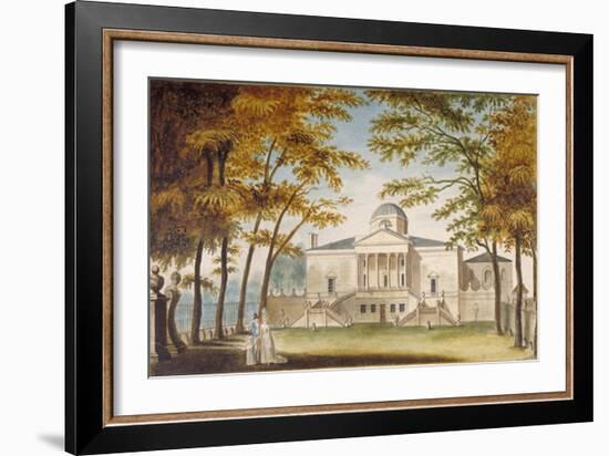 Chiswick House, Chiswick, Hounslow, London, C1810-null-Framed Giclee Print