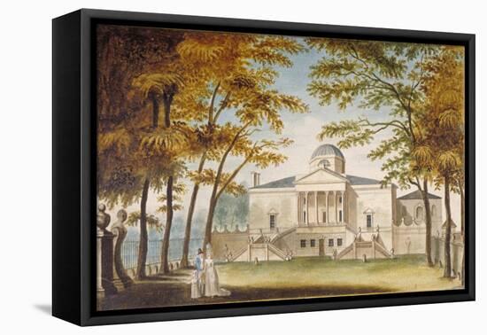 Chiswick House, Chiswick, Hounslow, London, C1810-null-Framed Premier Image Canvas