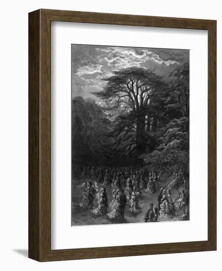 Chiswick House-Gustave Doré-Framed Art Print