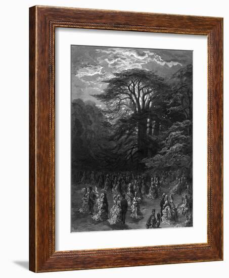 Chiswick House-Gustave Doré-Framed Art Print