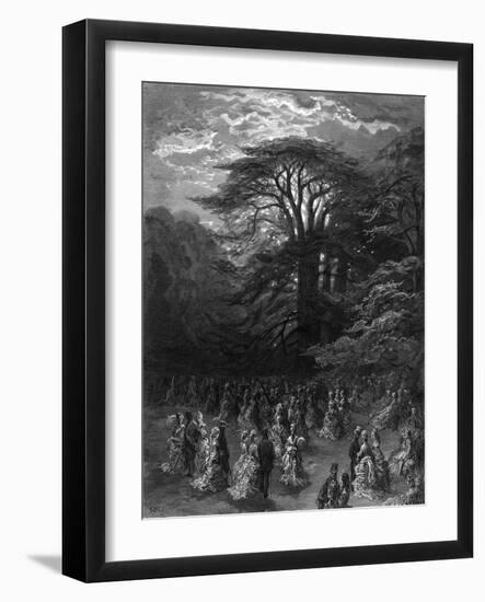 Chiswick House-Gustave Doré-Framed Art Print