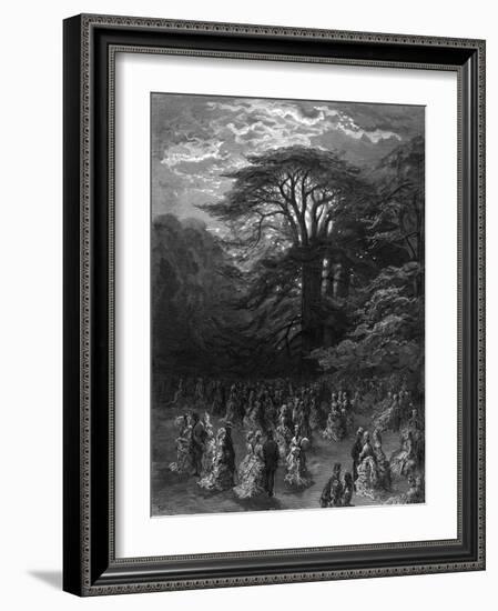 Chiswick House-Gustave Doré-Framed Art Print