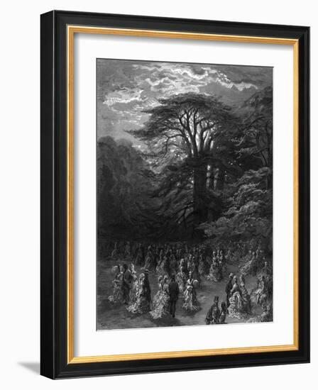 Chiswick House-Gustave Doré-Framed Art Print