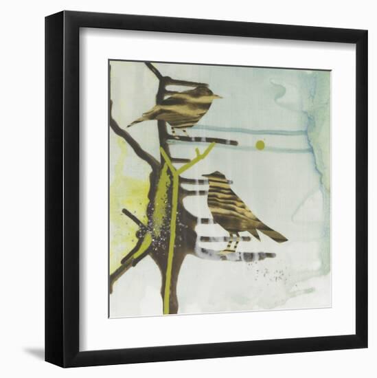 Chit, Chat, Chirp-Gina Miller-Framed Giclee Print