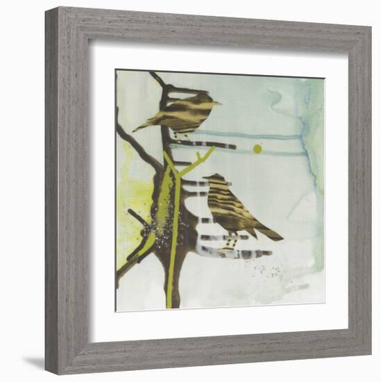 Chit, Chat, Chirp-Gina Miller-Framed Giclee Print