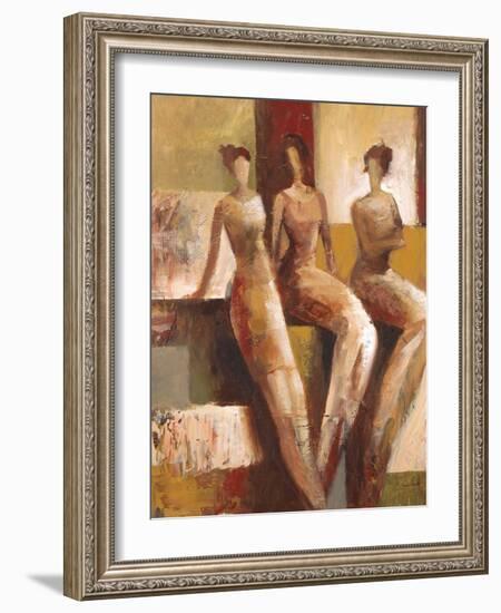 Chit Chat-Marc Taylor-Framed Art Print