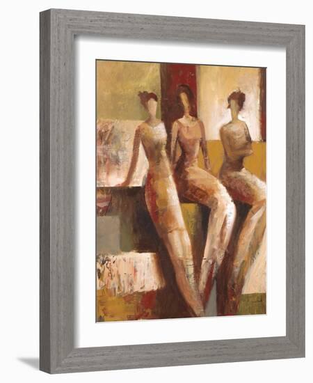 Chit Chat-Marc Taylor-Framed Art Print