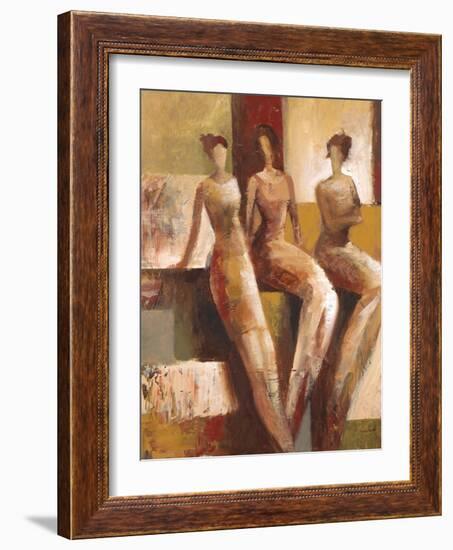 Chit Chat-Marc Taylor-Framed Art Print