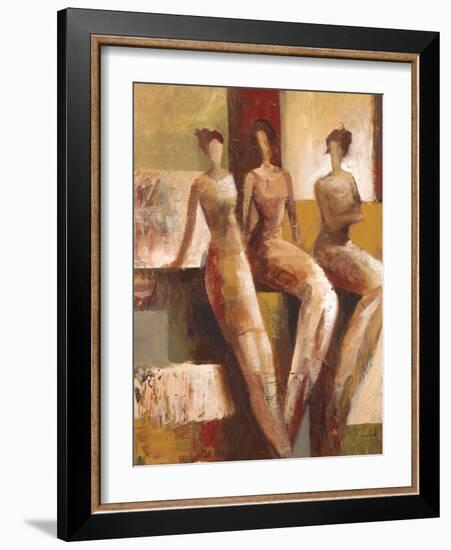 Chit Chat-Marc Taylor-Framed Art Print