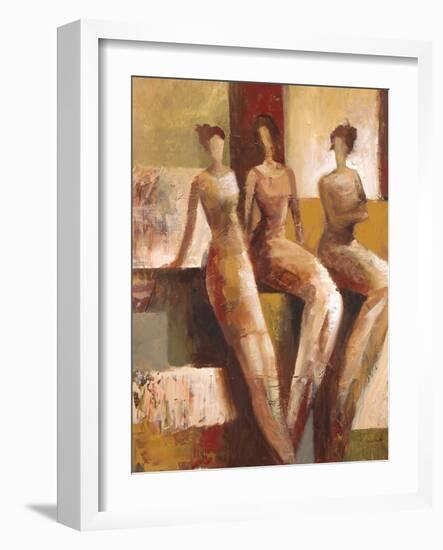 Chit Chat-Marc Taylor-Framed Art Print