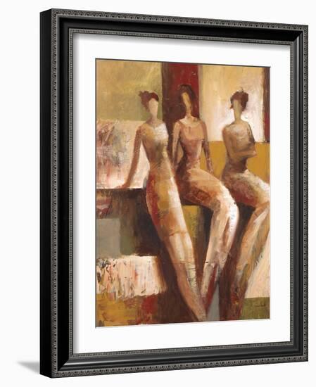 Chit Chat-Marc Taylor-Framed Art Print