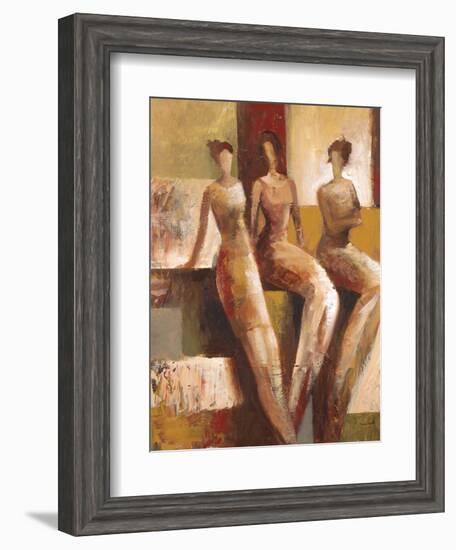 Chit Chat-Marc Taylor-Framed Art Print