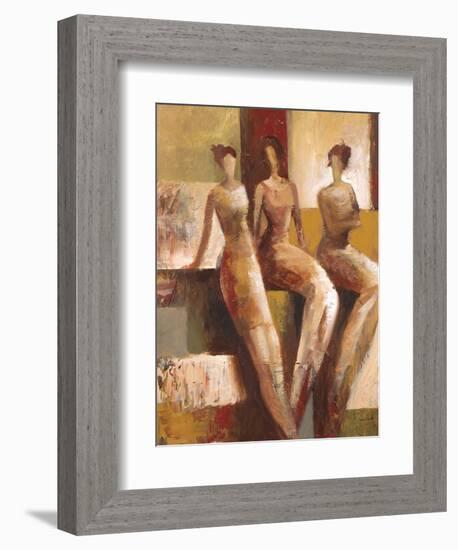 Chit Chat-Marc Taylor-Framed Art Print