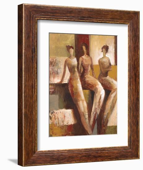 Chit Chat-Marc Taylor-Framed Art Print