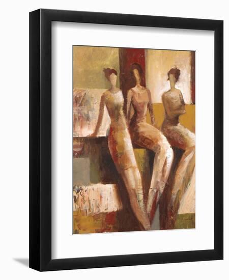 Chit Chat-Marc Taylor-Framed Art Print