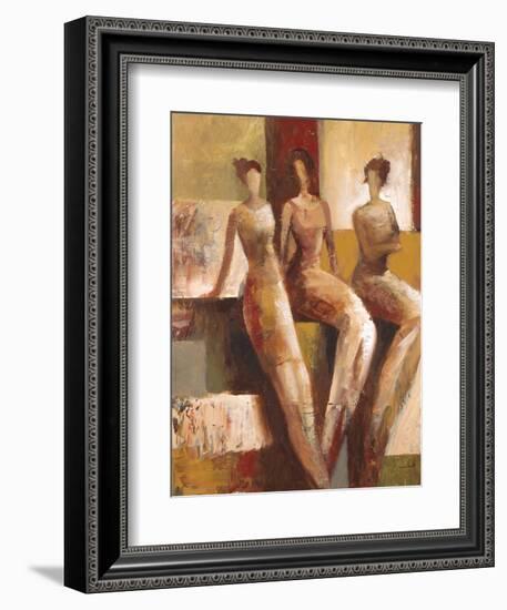 Chit Chat-Marc Taylor-Framed Art Print